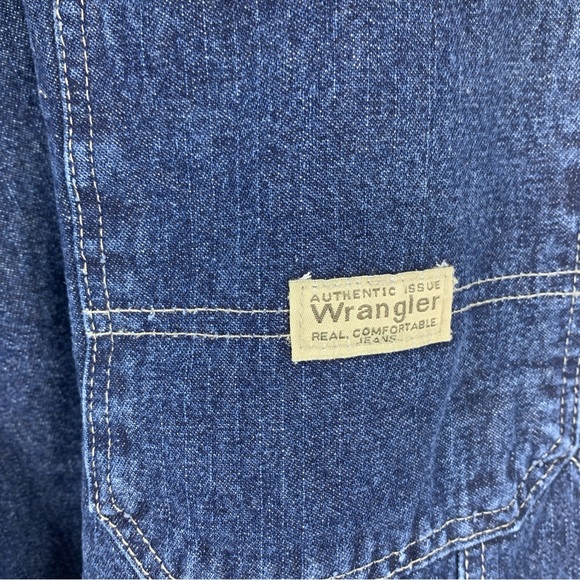 Wrangler Mens 38x32 Fleece Lined Cargo Jeans Carpenter Utility Work Outdoor Warm - Picture 7 of 10